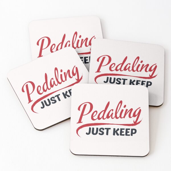 Item preview, Just Keep Pedaling Biking designed and sold by NatureGlow.