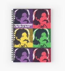 Captain Beefheart T-Shirt Spiral Notebook