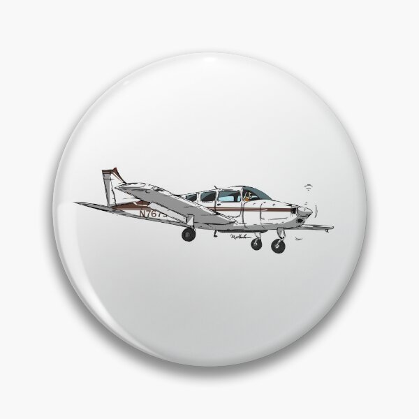 Item preview, Beechcraft Musketeer N7679R designed and sold by Michael Garber.