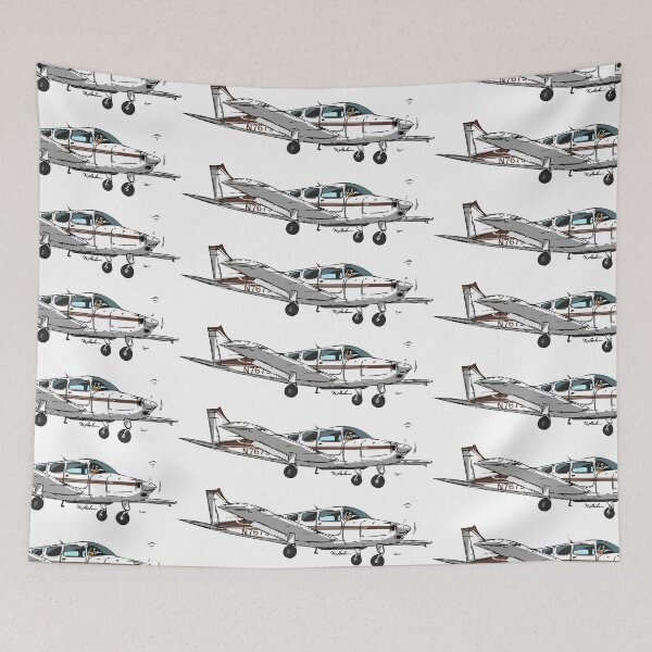 Item preview, Beechcraft Musketeer N7679R designed and sold by Michael Garber.