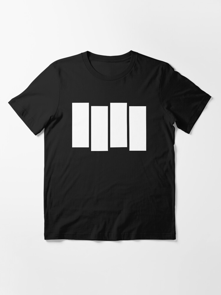 Alternate view of Punk Rock Music Flag Essential T-Shirt