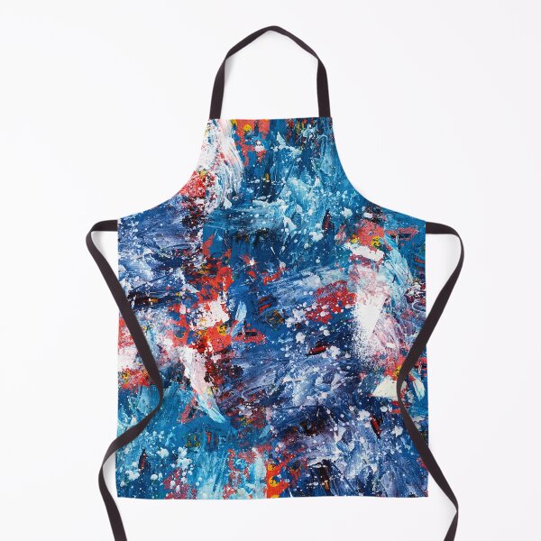 Artikelvorschau, Blaue abstrakte Grunge Acryl Art entworfen und verkauft von snowpinecone.