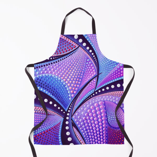 Item preview, Purple abstract dot pattern designed and sold by karingetaz.