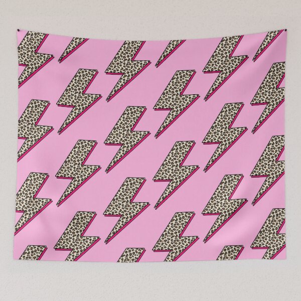 Item preview, cheetah print lightning bolt designed and sold by Julia Santos.