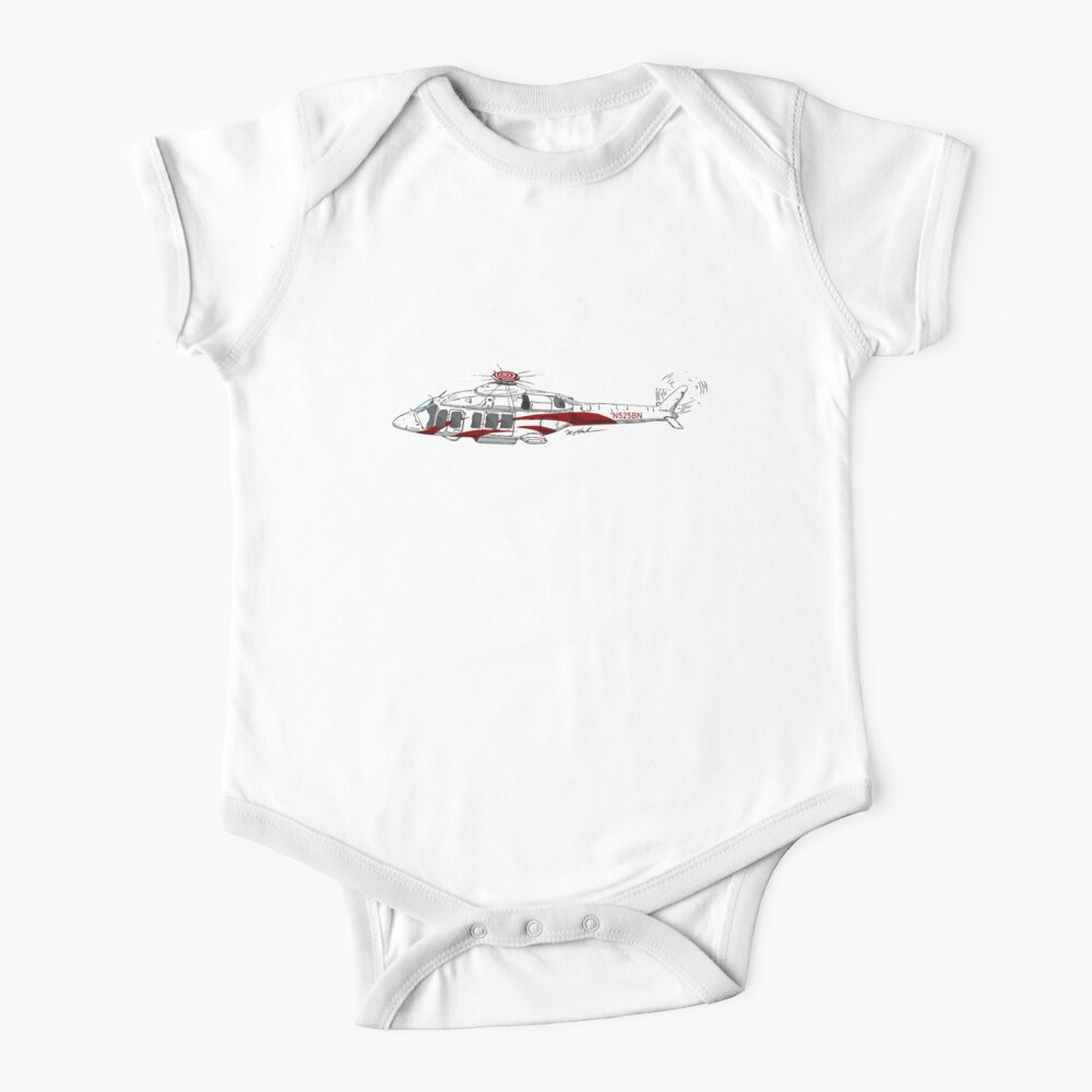 Bell Helicopter N525bn 525 Relentless Baby One Piece By Statepallets Redbubble