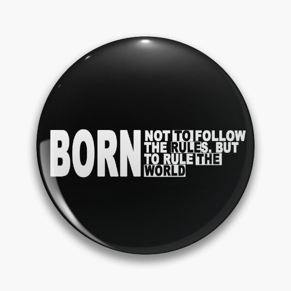 Item preview, Born to rule the world in black designed and sold by Roy Store.