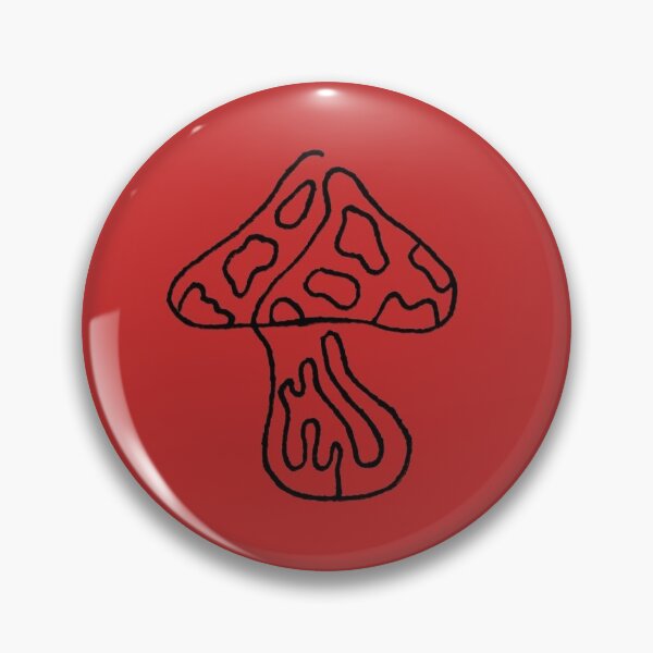 Item preview, SPRUCE - SHROOM line art // red designed and sold by BECCANONIE.