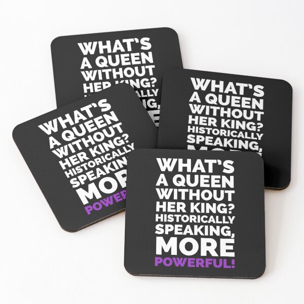 Item preview, What's A Queen Without Her King Powerful designed and sold by Naive-Genius.