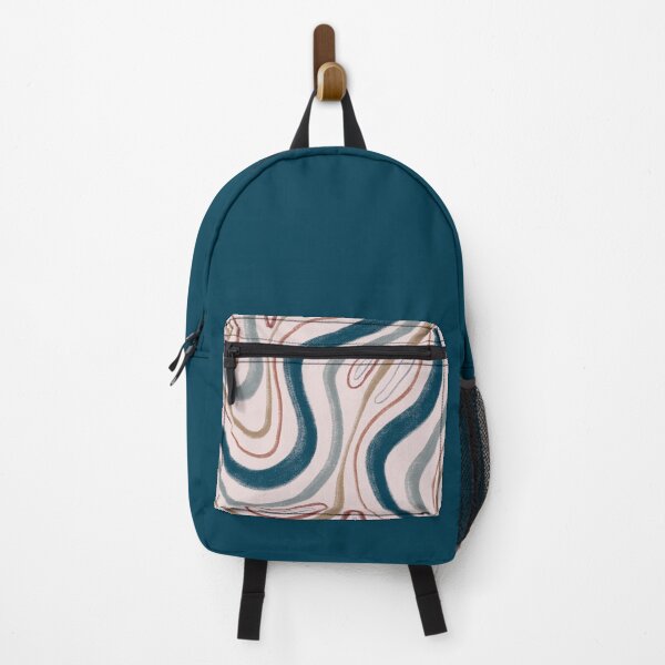 Artikelvorschau, Abstrakter topographischer Rucksack entworfen und verkauft von hollyferguson.
