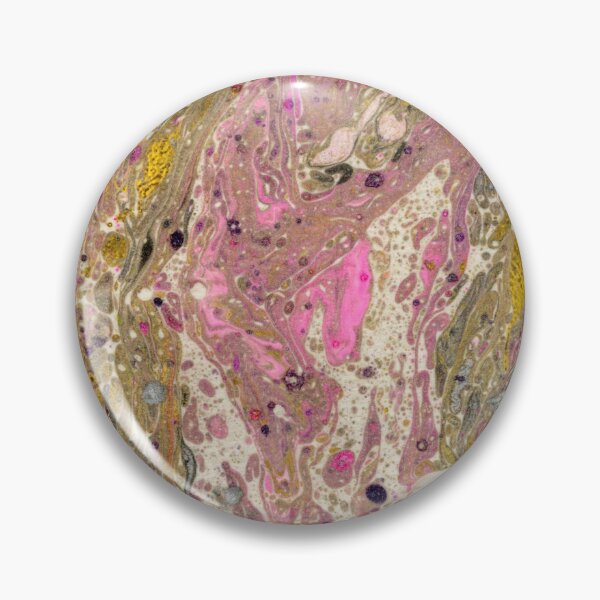 Item preview, marbling with,  pink , rose gold,  black, and ivory  designed and sold by Sue Zipkin.