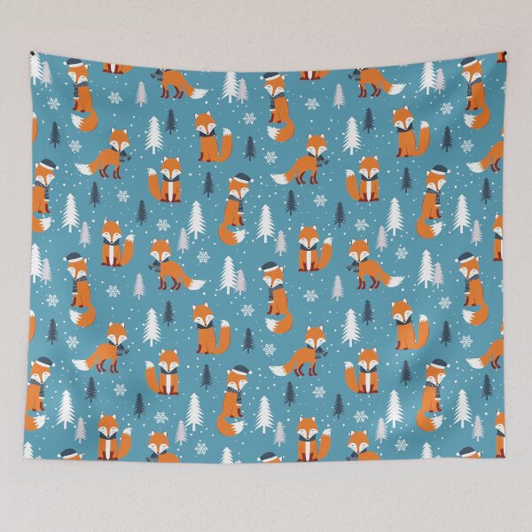 Item preview, Christmas Winter Fox designed and sold by jannta.