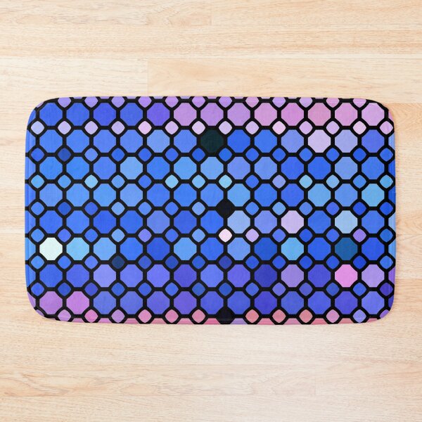 Item preview, Geometric Pinks & Blues designed and sold by KATKattalestv.