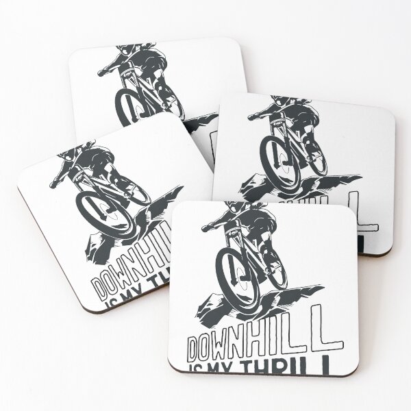Item preview, Downhill Is My Thrill Biking designed and sold by Mytoonsquad.
