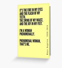 Maya Greeting Card