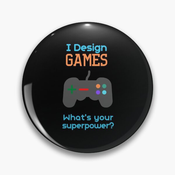 Item preview, I Design Games, What's Your Superpower -- Controller designed and sold by charqui.