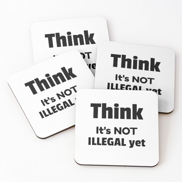 Item preview, Think   It's NOT ILLEGAL   yet designed and sold by guitarkel.
