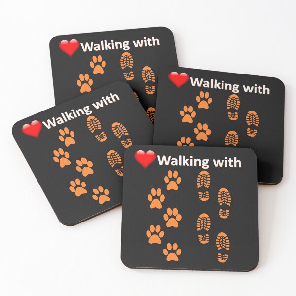 Item preview, I love dogs walking with dog designed and sold by Moltotal.