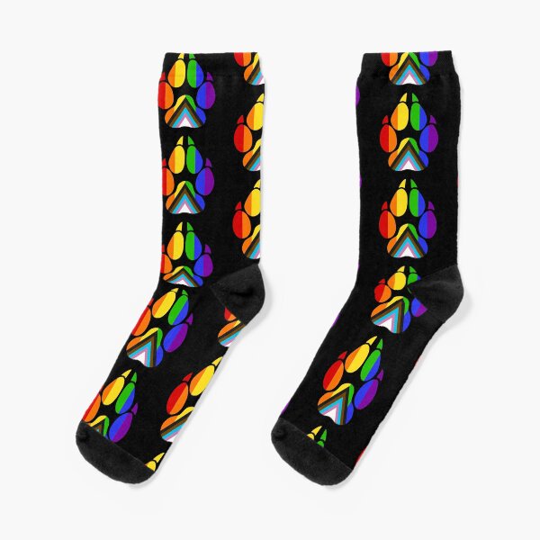 Item preview, Inclusive Pride Wolf Paw designed and sold by Steve Nepote.