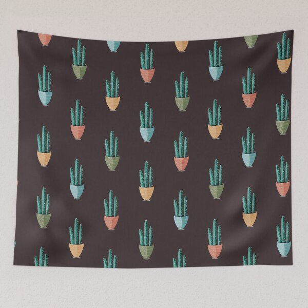 Item preview, Cactus pattern designed and sold by Emi Yañez.