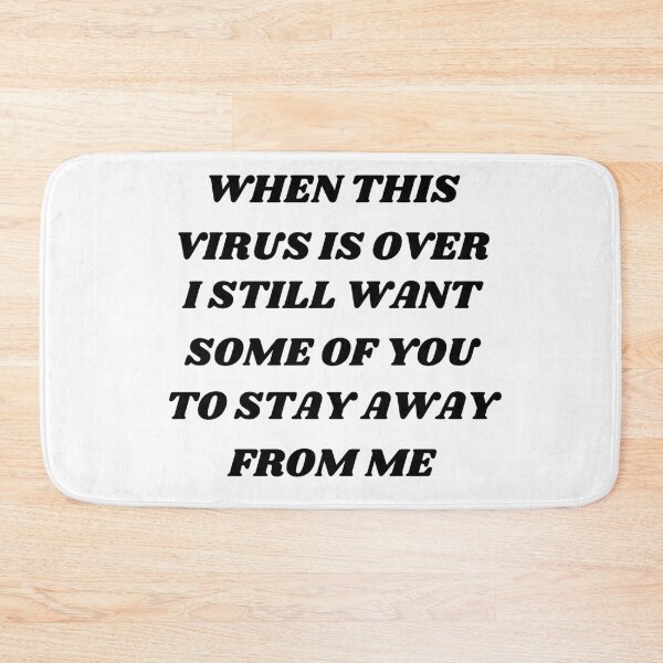 Item preview, WHEN THIS VIRUS IS OVER designed and sold by malouabrio.
