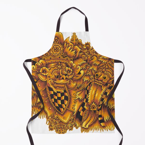 Item preview, Barong vs Rangda illustration designed and sold by Marciano Graphic.