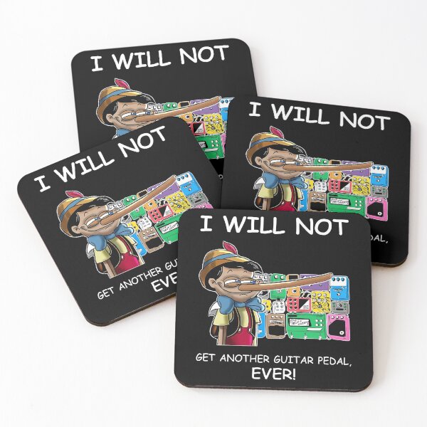 Item preview, I Will Not Get Another Guitar Pedal Ever designed and sold by designbychow.