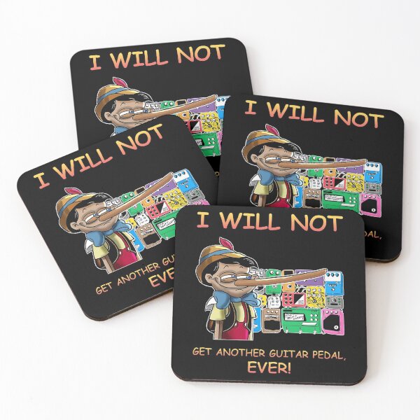 Item preview, I Will Not Get Another Guitar Pedal Ever designed and sold by designbychow.