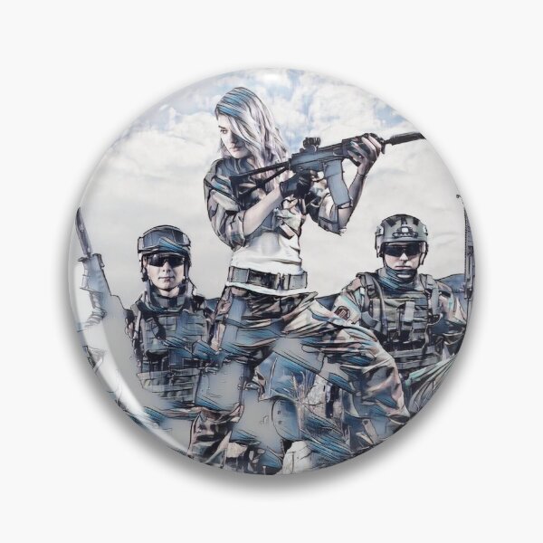 Item preview, GALATHI Army in action Woman - Army designed and sold by Galathi Designs.