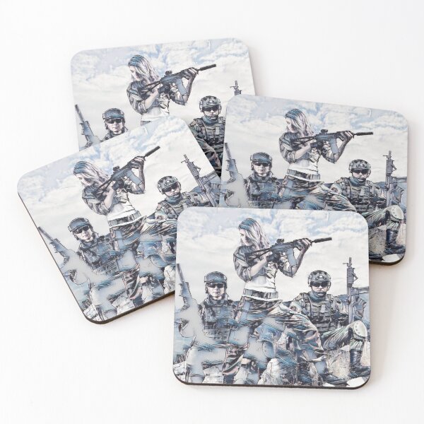 Item preview, GALATHI Army in action Woman - Army designed and sold by Galathi Designs.