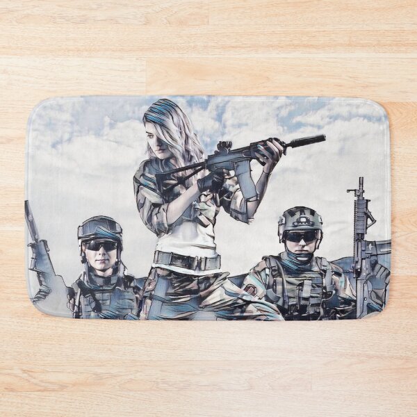 Item preview, GALATHI Army in action Woman - Army designed and sold by Galathi Designs.