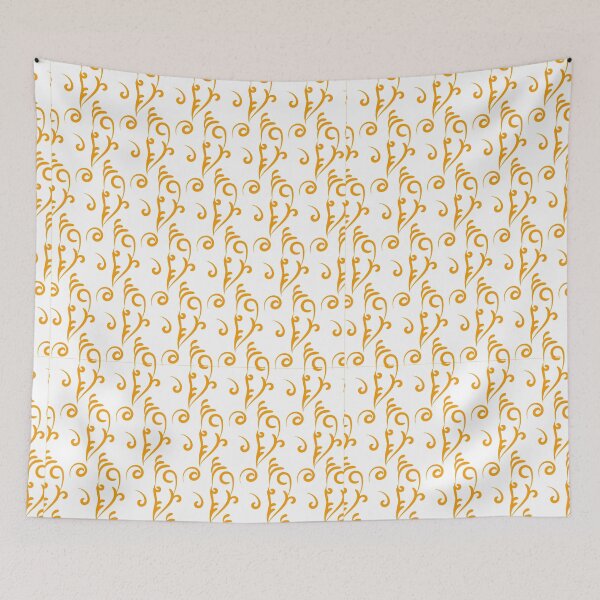 Item preview, Orange Patterns , Vintage Orange Patterns, Curved stylish Patterns designed and sold by garniturex.