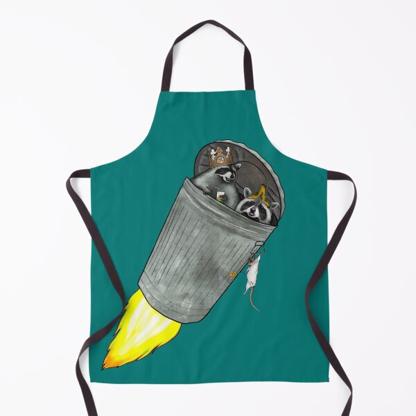 Item preview, Raccoons And Rat In Trash Bin Launching Into Space designed and sold by iamgirl1.