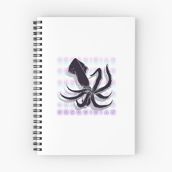 Item preview, Obsidian Squid (With Text) designed and sold by Obsquidian.