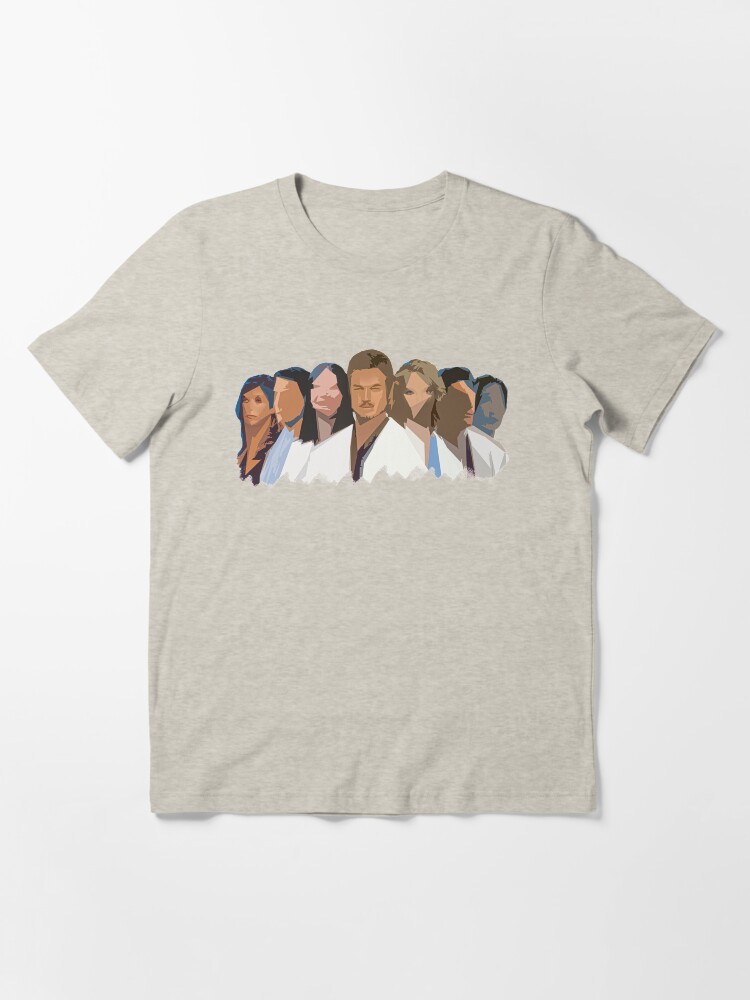 Camiseta esencial for Sale con la obra anatomia de grey el equipo original de ABHI ART Redbubble