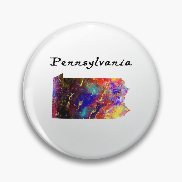 Item preview, Pennsylvania Watercolor design map quote definiton designed and sold by vividpixelusa.