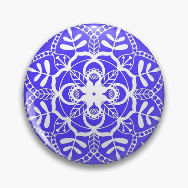 Item preview, Mandala Purple Blue bkgrd designed and sold by Orchyd.