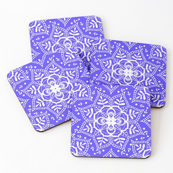 Item preview, Mandala Purple Blue bkgrd designed and sold by Orchyd.