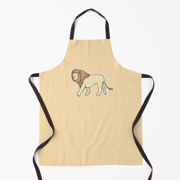 Item preview, Cartoon Cute Yellow Lion Drawing designed and sold by bassoongirl123.