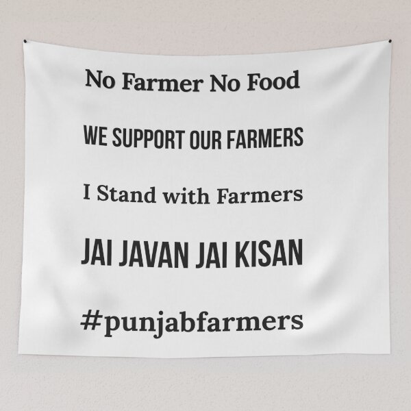 Item preview, Farmers protest- support Punjabi farmers pack designed and sold by Boss  Bubble.