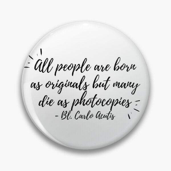 Item preview, All people are born as originals (black text) designed and sold by Grace Feucht.