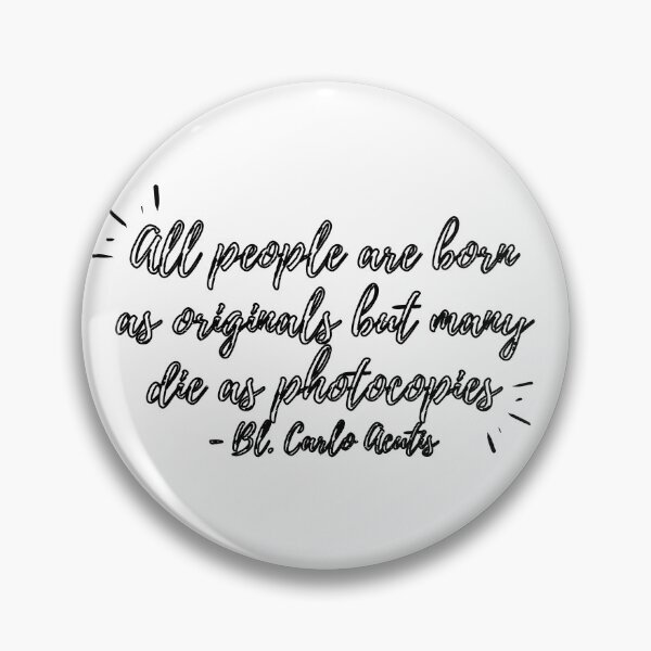 Item preview, All people are born as originals (black hollow text) designed and sold by Grace Feucht.