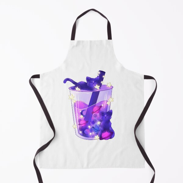 Item preview, Purple Galaxy Cats Boba Tea designed and sold by averiillustrate.