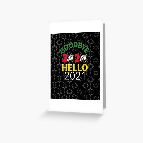 Item preview, Goodbye 2020 Hello 2021 designed and sold by HolidayTees.