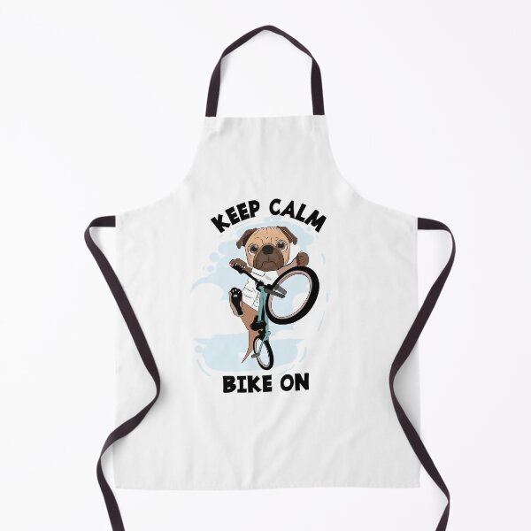 Item preview, Keep Calm Bike On Pug Biking designed and sold by Mytoonsquad.