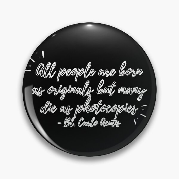 Item preview, All people are born as originals (white hollow text) designed and sold by Grace Feucht.
