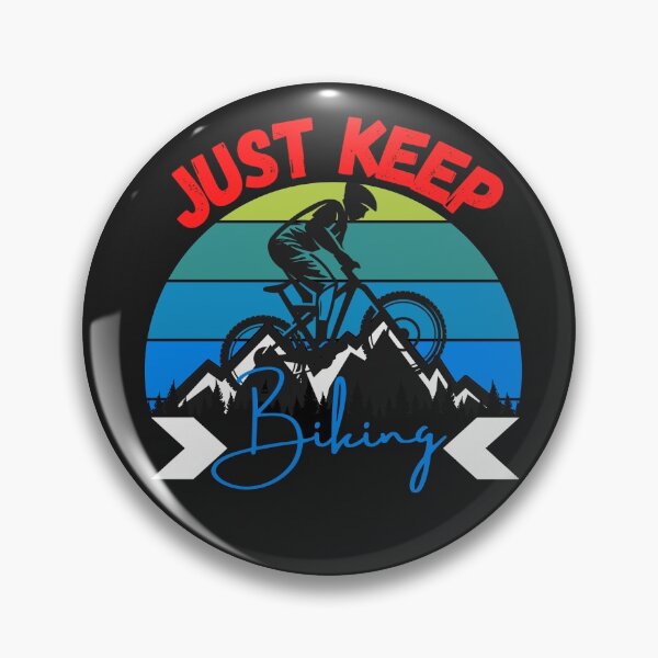 Item preview, Just Keep Biking! designed and sold by UnboundFull.