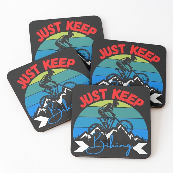 Item preview, Just Keep Biking! designed and sold by UnboundFull.