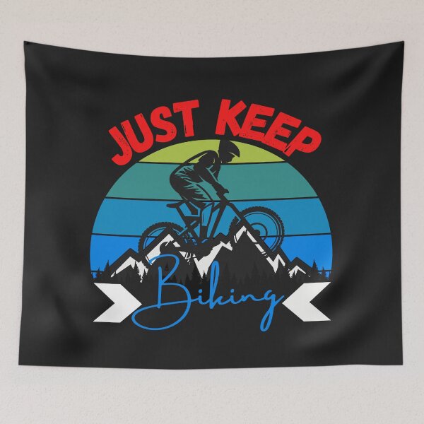 Item preview, Just Keep Biking! designed and sold by UnboundFull.
