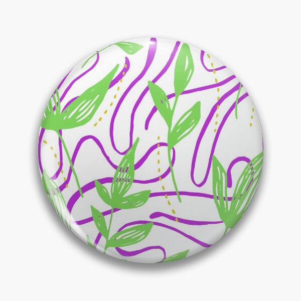 Item preview, Modern Leaves Pattern Floating Foliage designed and sold by chrstdnl.