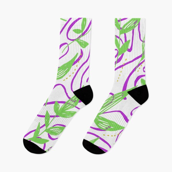 Item preview, Modern Leaves Pattern Floating Foliage designed and sold by chrstdnl.